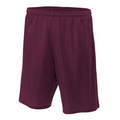 A4 Youth 6" Lined Tricot Mesh Short